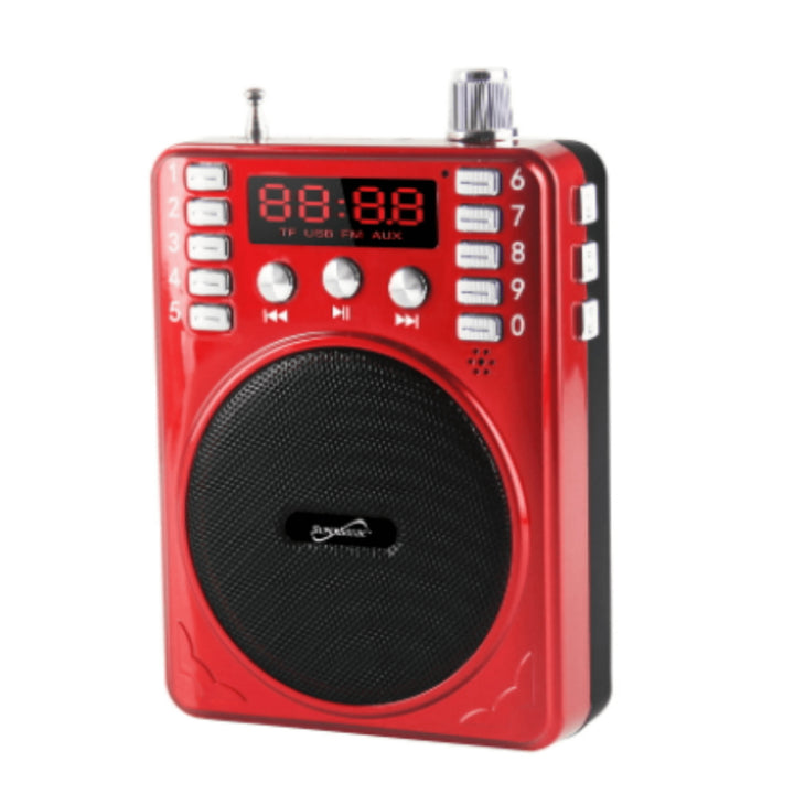 Bluetooth Portable PA System Lightweight with FM Radio USB Inputs Karaoke Jack Image 4