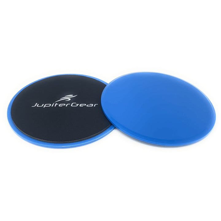 Core and Abs Exercise Sliders Dual Sided Portable Fitness Gliding Discs 7 Inch Image 1