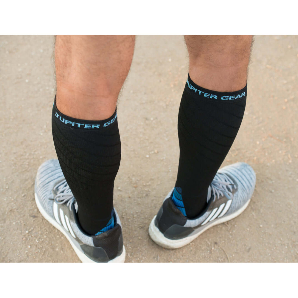 JupiterGear Compression Socks for Running Hiking Pain Relief Size S/M L/XL Image 2