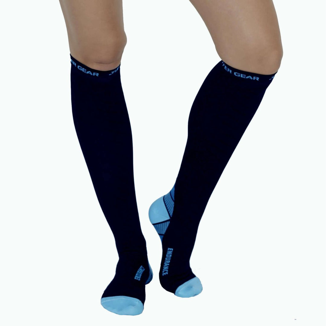 JupiterGear Compression Socks for Running Hiking Pain Relief Size S/M L/XL Image 4