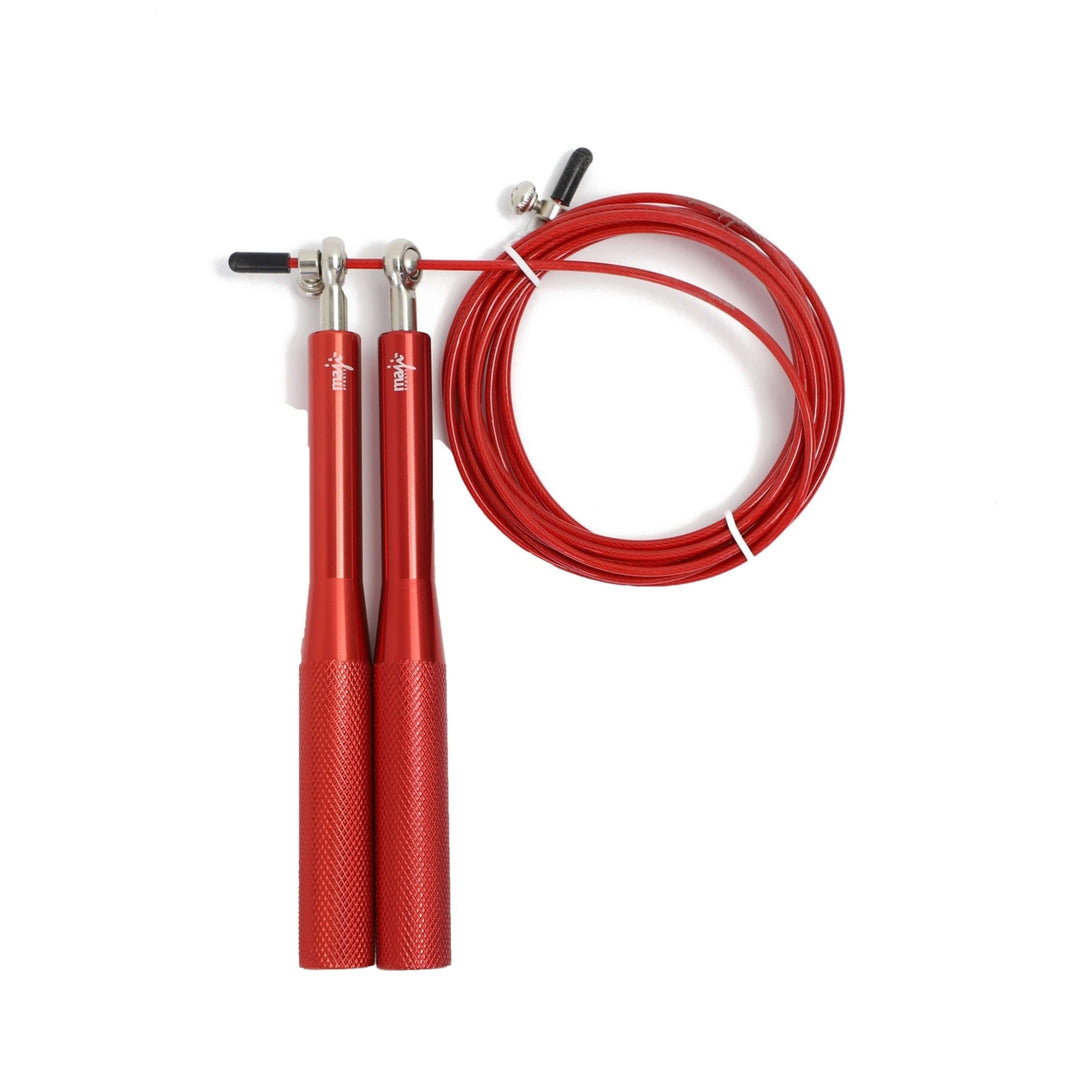 High Speed Jump Rope Aluminum Handles Lightweight Portable for Cardio Training Image 2