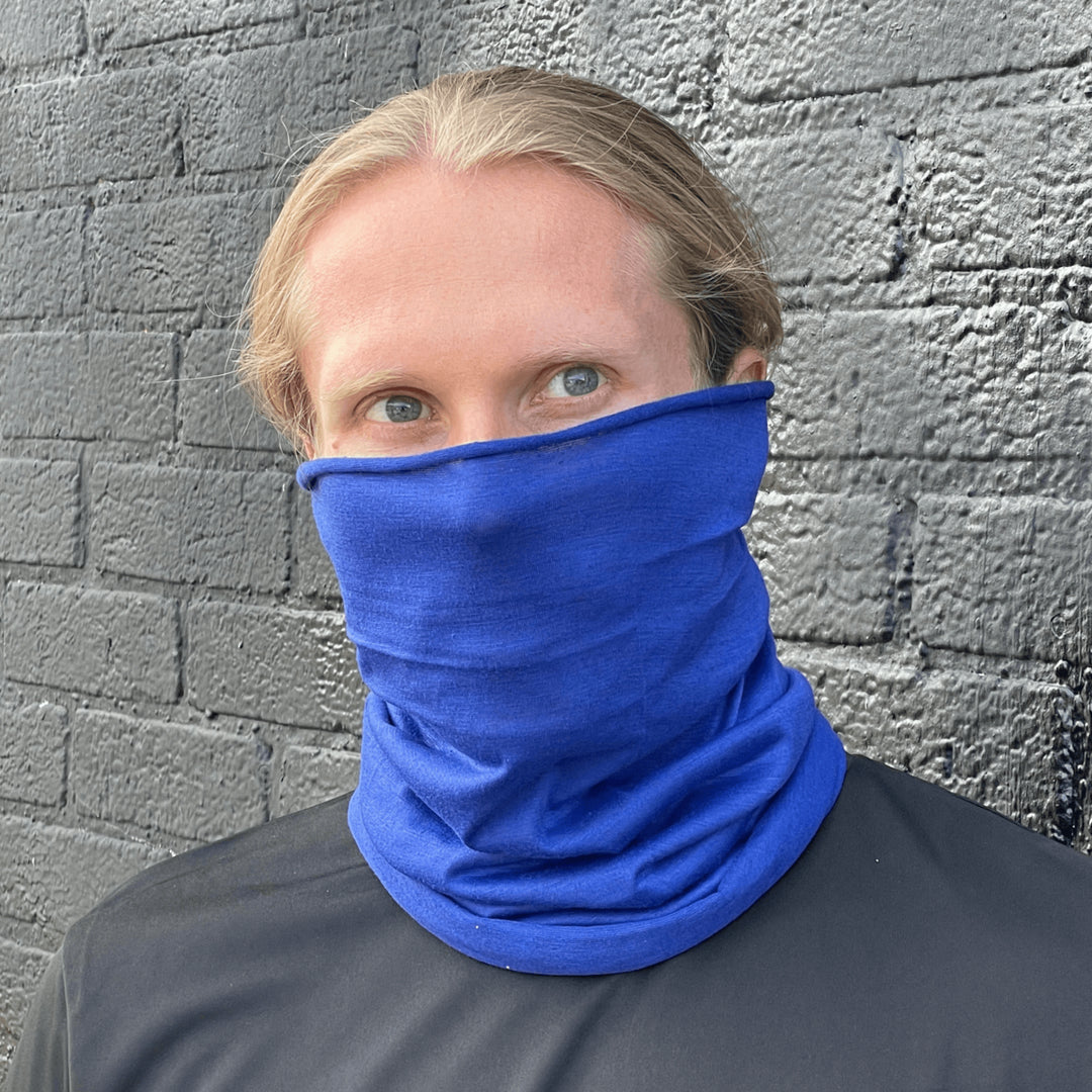 Hemless Neck Gaiter Face Mask Sun Protection for Outdoor Activities Unisex Image 2