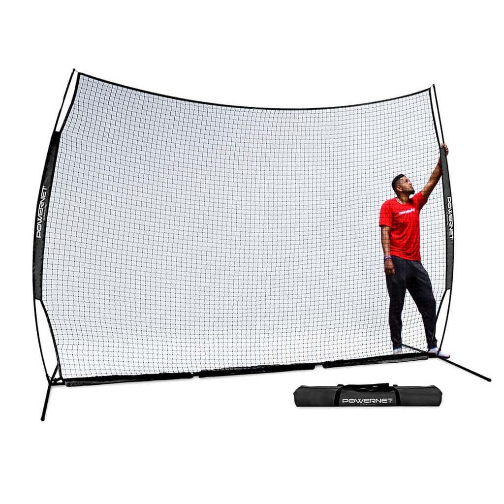 PowerNet 12x9 Ft Sports Barrier Net for Player and Property Protection (1021) Image 7