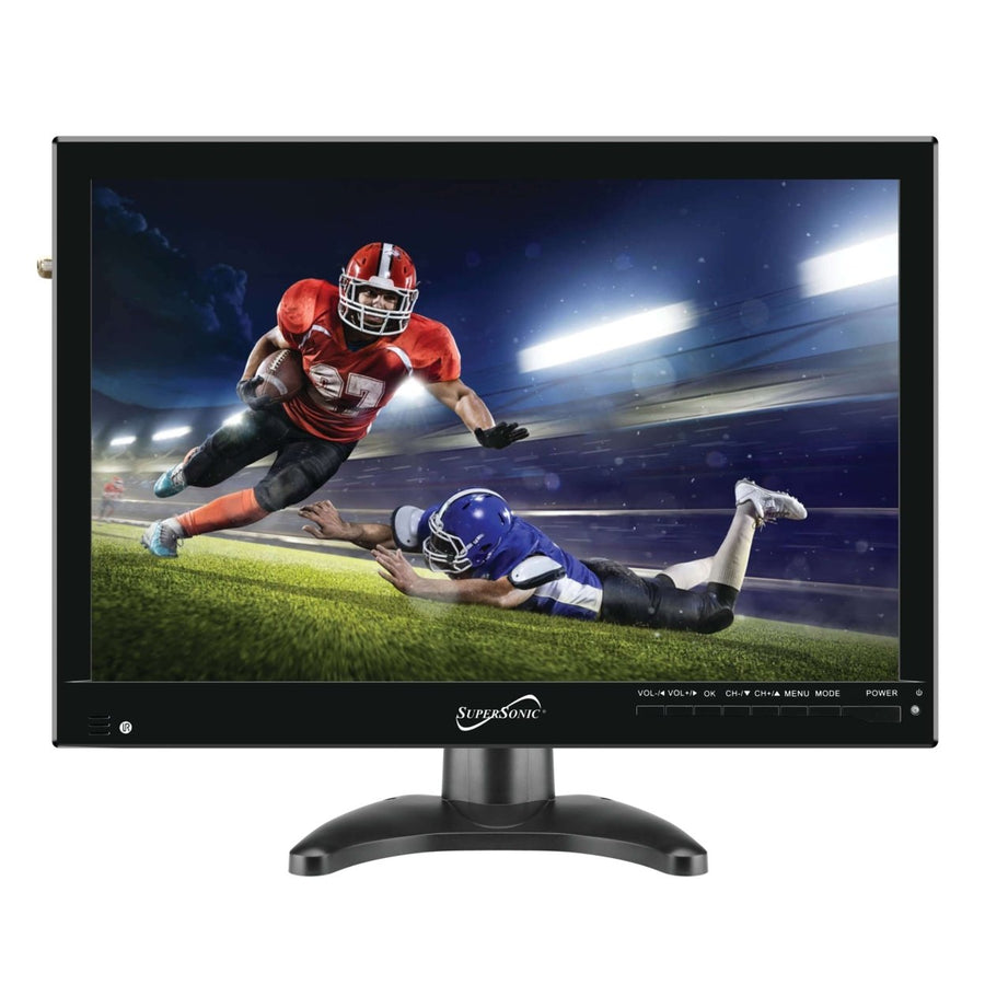 Supersonic 14" Portable Digital LED TV with USBSD and HDMI Inputs12 Volt AC/DC Compatible (SC-2814) Image 1
