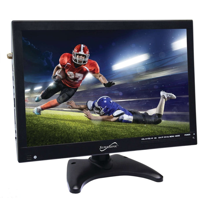 Supersonic 14" Portable Digital LED TV with USBSD and HDMI Inputs12 Volt AC/DC Compatible (SC-2814) Image 3