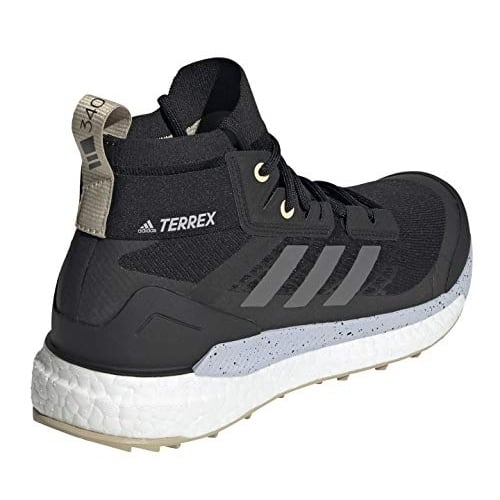 adidas Womens Terrex Free Hiker Primeblue Hiking Shoe  core black/grey four/savannah Image 2