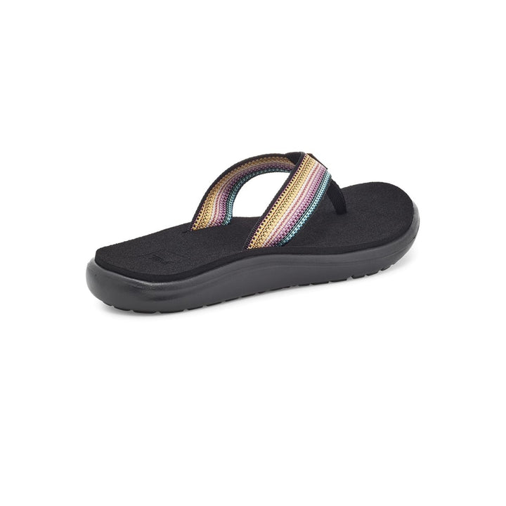 Teva Womens Voya Flip Sandal Antiguous Black Multi - 1019040-ABML ANTIGUOUS BLACK MULTI Image 4