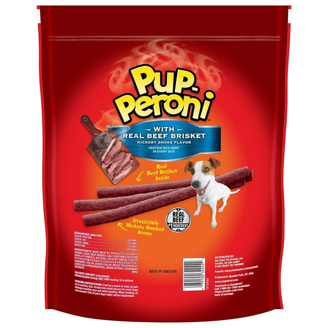 Pup-Peroni Dog Treats with Real Beef Brisket Hickory Smoked Flavor (46 Ounce) Image 2