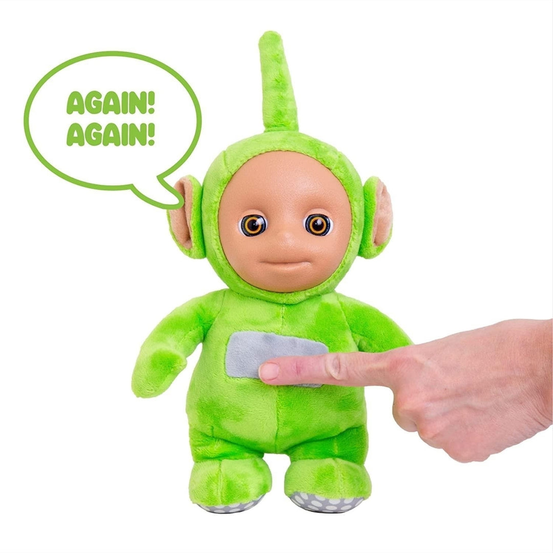 Teletubby Talking Dipsy Green Plush 11" Character Doll Teletubbies Toy Mighty Mojo Image 1