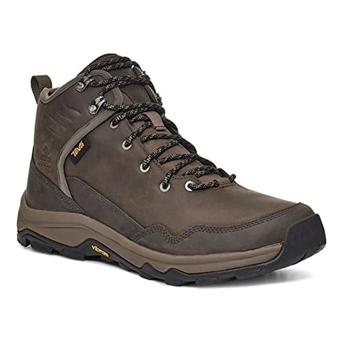 Teva Mens Riva Mid RP Waterproof Hiking Boots Brown - 1123770-BRN BROWN Image 4