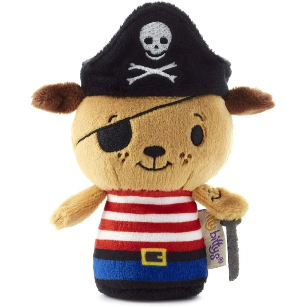 Hallmark Itty Bittys Pirate Party Pup Dog Stuffed Animal Image 2