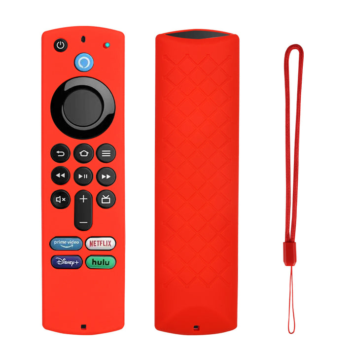 Shockproof Protective Cover Compatible with New Alexa Voice Remote for Fire TV Stick Silicone Remote Case Image 1