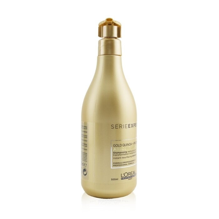L'Oreal - Professionnel Serie Expert - Absolut Repair Gold Quinoa + Protein Instant Resurfacing Shampoo(500ml/16.9oz) Image 2