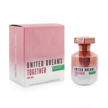 Benetton United Dreams Together Eau De Toilette Spray 80ml/2.7oz Image 2