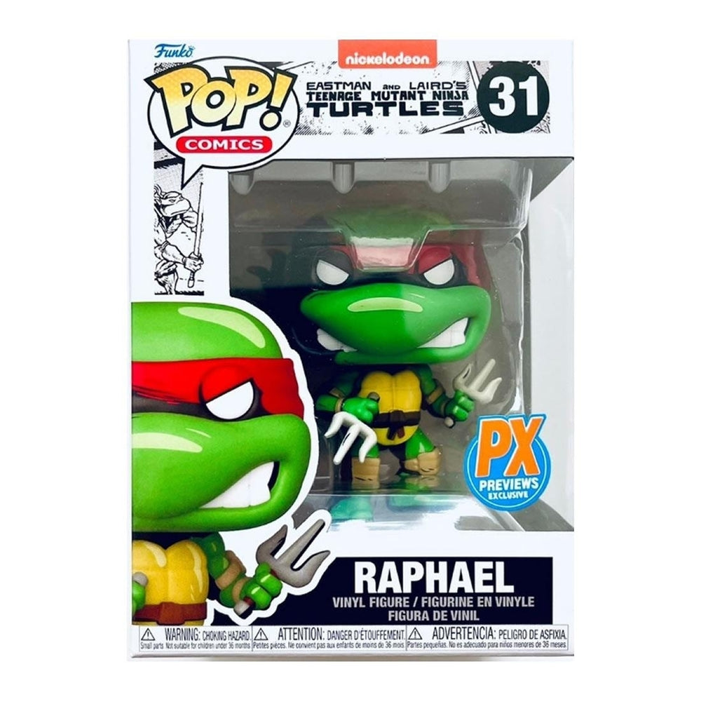 Funko Comics Raphael Teenage Mutant Ninja Turtles PX Previews Pop Figure Image 2
