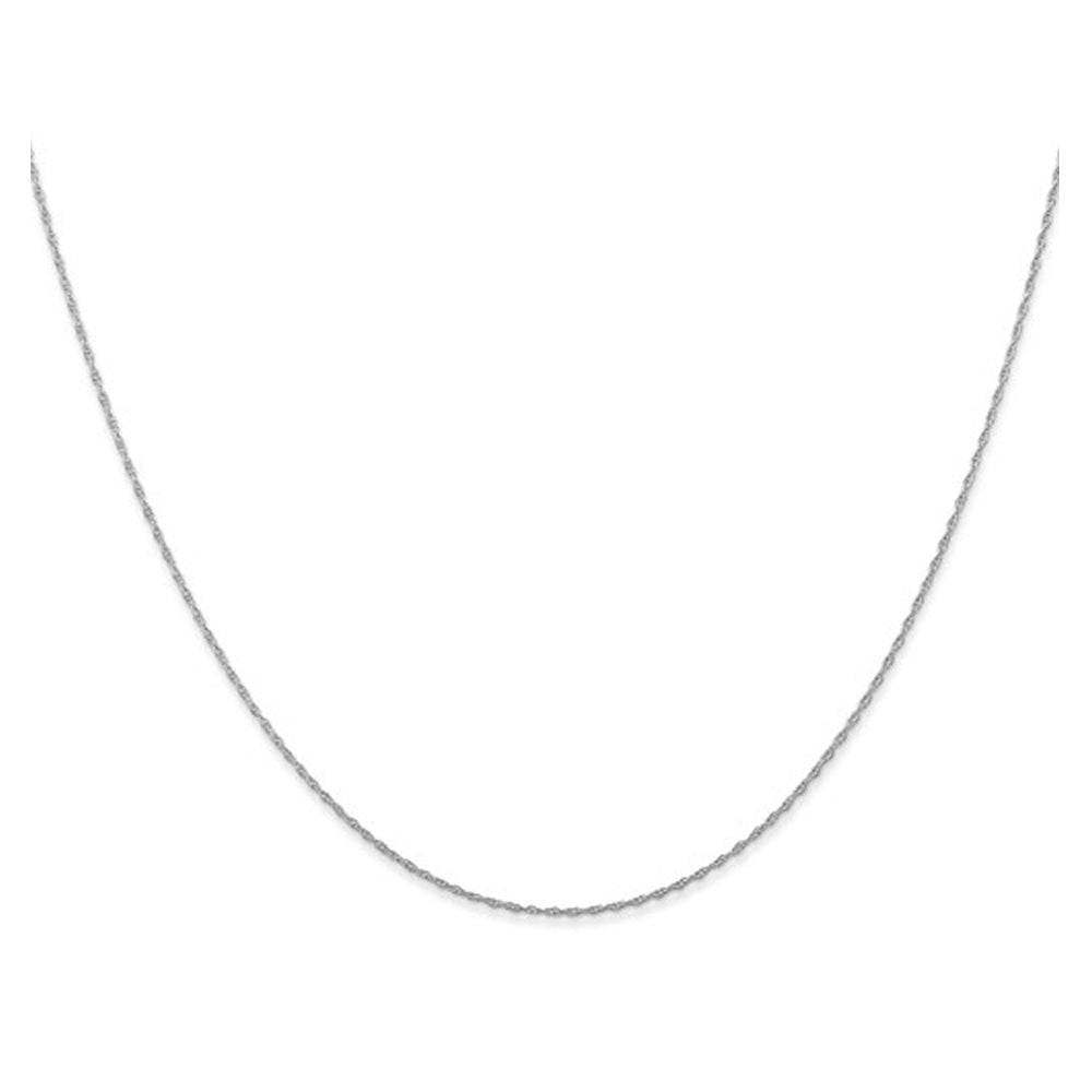 STOCK 18 inch 5R Chain in White Gold Image 3