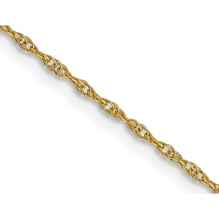 18 inch 8R Chain in 14 Karat Yellow Gold .95mm (16 inches) Image 1