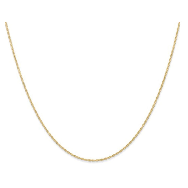 18 inch 8R Chain in 14 Karat Yellow Gold .95mm (16 inches) Image 3