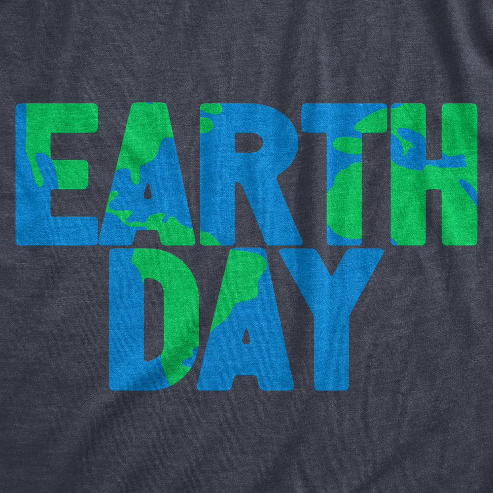 Mens Earth Day T Shirt Cool Green Recycling Nature Lovers Graphic Novelty Tee For Guys Image 2