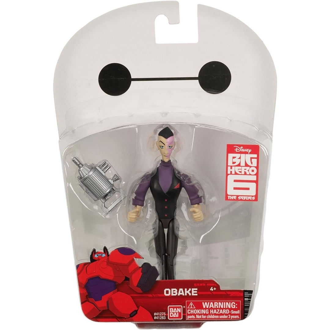 Big Hero 6 Obake Bob Aken Scientist Figure 5" Disney Bandai Action Figure Image 3