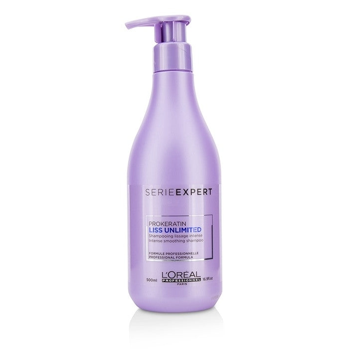LOreal - Professionnel Serie Expert - Liss Unlimited Prokeratin Intense Smoothing Shampoo(500ml/16.9oz) Image 1