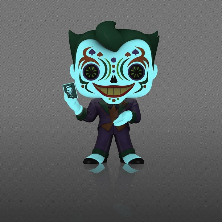 Funko Pop Dia De Los Joker Vinyl Glow In The Dark Figure DC Special Edition Image 2