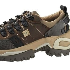 CATERPILLAR WORK Mens Interface Soft Toe Non-Slip Work Shoes Dark Brown - 73011  DARK BROWN Image 1