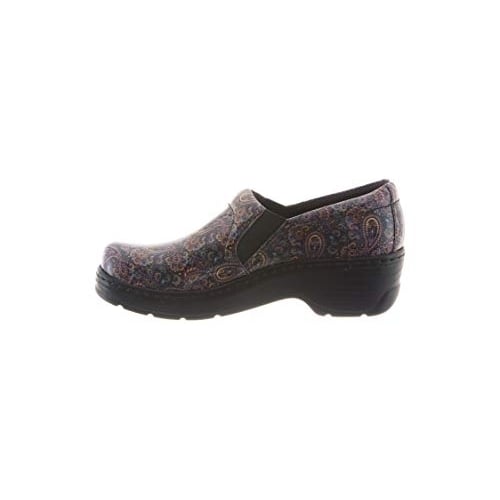 KLOGS Womens Naples Paisley Patent Leather Clog - 0030010472 - 3001-0472 PAISLEY PATENT Image 3