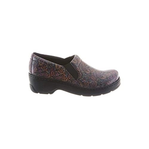 KLOGS Womens Naples Paisley Patent Leather Clog - 0030010472 - 3001-0472 PAISLEY PATENT Image 4