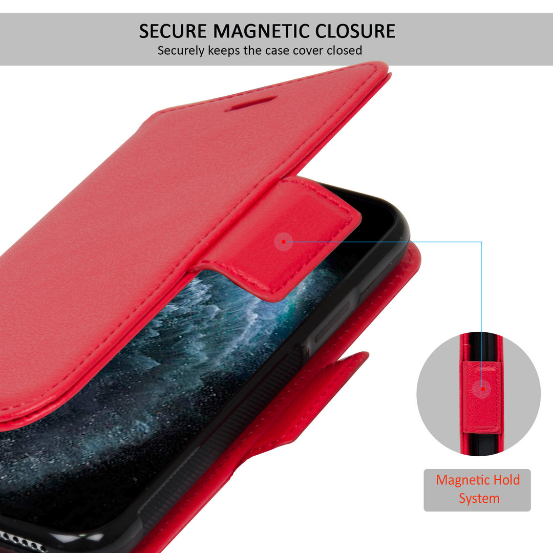 navor Detachable Magnetic Wallet Case with RFID Protection Compatible for iPhone 11 Pro Max 6.5 inch Vajio Series Image 6