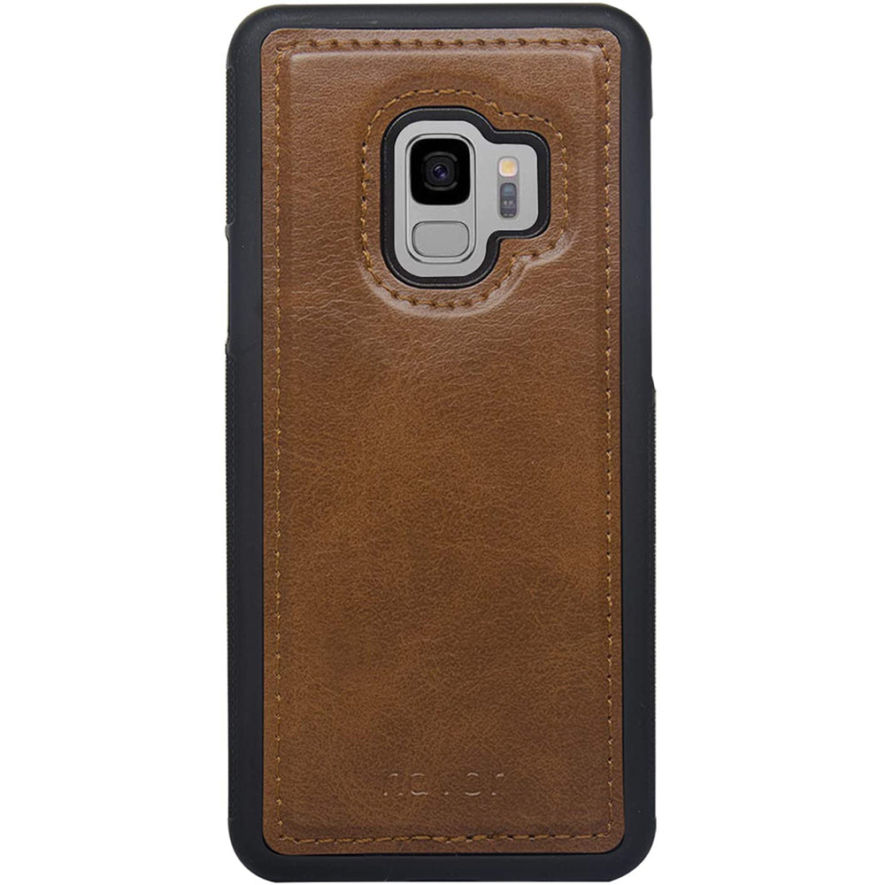 navor Case Compatible with Samsung Galaxy S9 PU Leather Magnetic Slim and Light Premium Cover Image 4