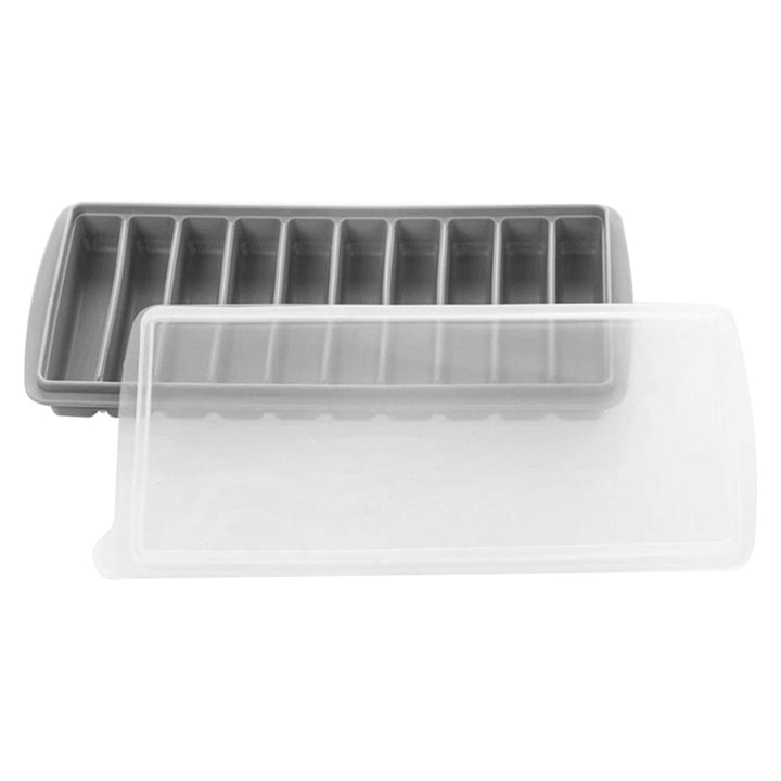 Ice Cube Tray Super Soft Heat Resistant Silicone 10-Cavities Flexible Ice Cube Maker Mold for Home Image 1