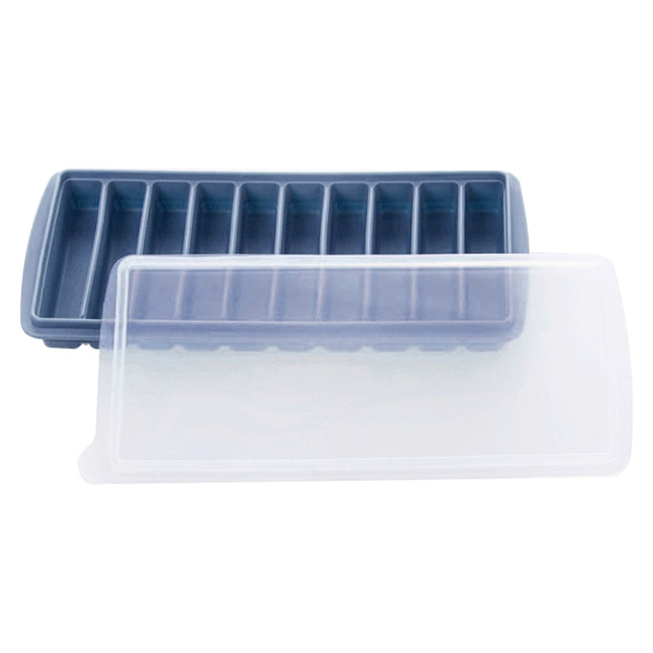 Ice Cube Tray Super Soft Heat Resistant Silicone 10-Cavities Flexible Ice Cube Maker Mold for Home Image 3