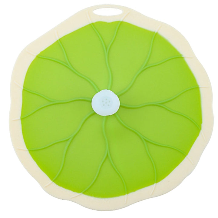 Bowl Suction Cover Lotus Leaf Shape Dust-proof Silicone Microwave Splatter Bowl Lid for Plates Image 1