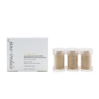 Jane Iredale Amazing Base Loose Mineral Powder SPF 20 Refill - Suntan 3x2.5g/0.09oz Image 1