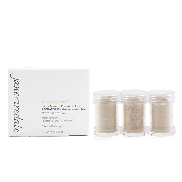 Jane Iredale - Amazing Base Loose Mineral Powder SPF 20 Refill - Light Beige(3x2.5g/0.09oz) Image 2