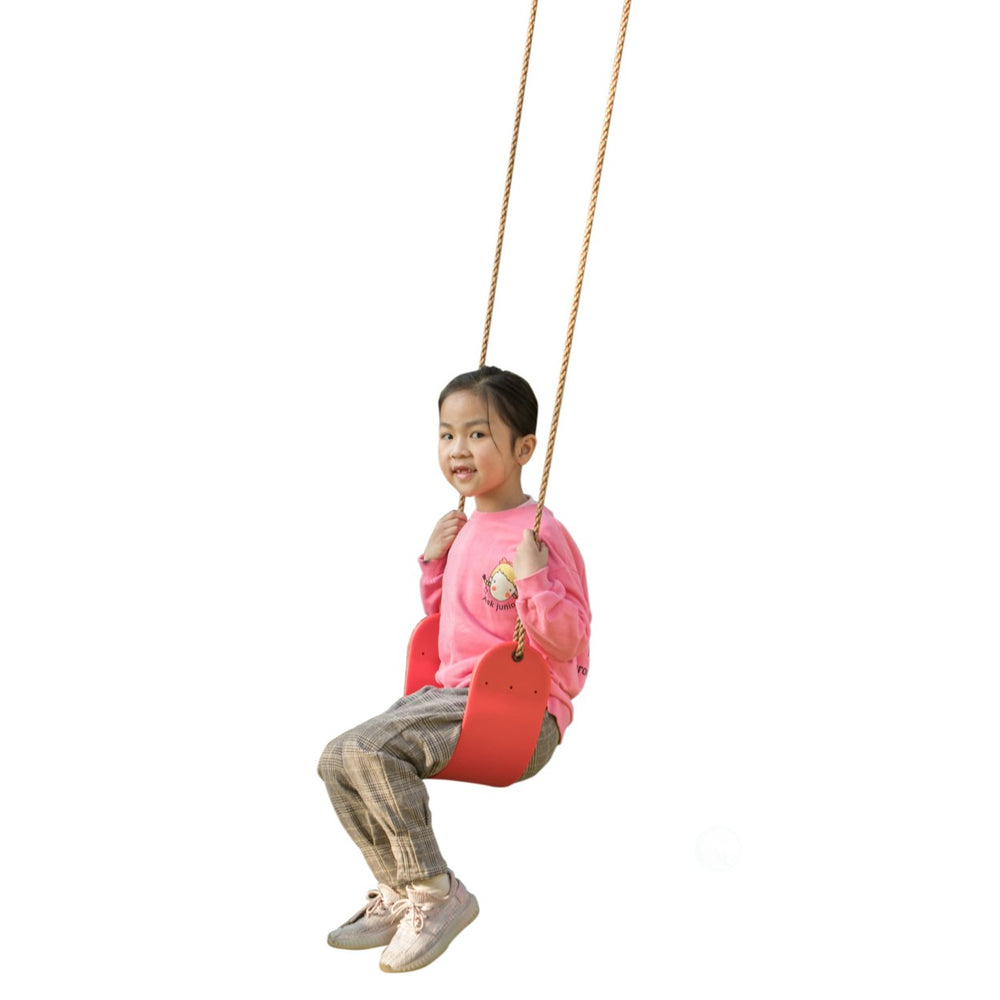 Heavy Duty Outdoor Kids Swing Seat EVA Belt Adjustable Rope for All Ages 26" Image 2