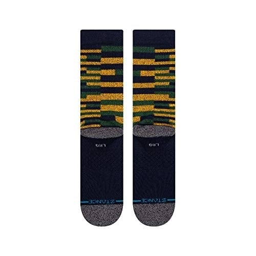 Stance Donovan Mitchell Crew Socks Unisex Navy A556A21BRD-NVY Mid-Calf Comfort Image 3