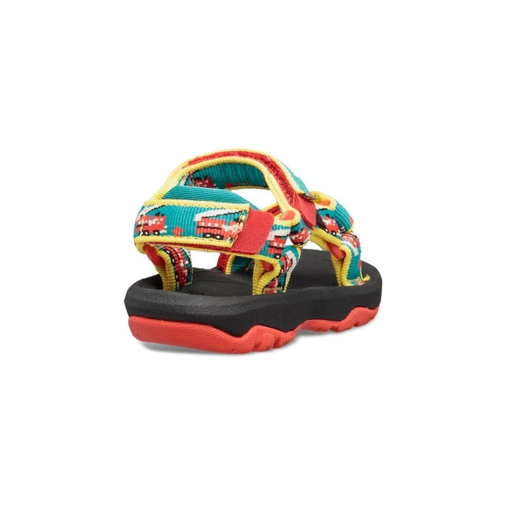 Teva Toddlers Hurricane XLT 2 Sandal Fire Truck Teal - 1019390T-FTTL FIRE TRUCK TEAL Image 4