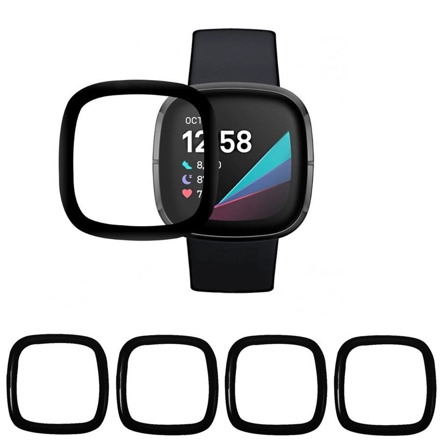 navor 4-Pack Screen Protector Full Coverage Scratch Resistant Waterproof Screen Protective Cover for Smart Watch Image 1