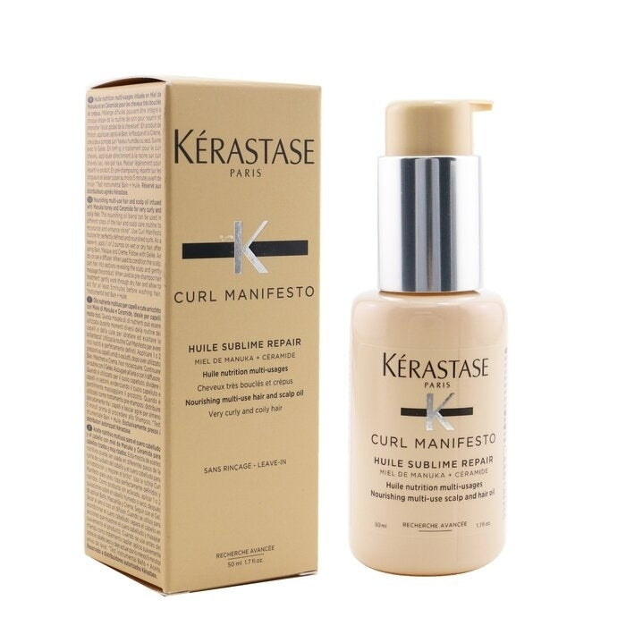 Kerastase - Curl Manifesto Huile Sublime Repair Nourishing Multi-use Hair & Scalp Oil (For Very Curly & Coily Image 2