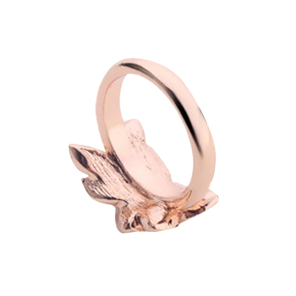 Womens Fashion Flower Pattern Weddding Party Alloy Ring Charming Jewelry Gift Image 12