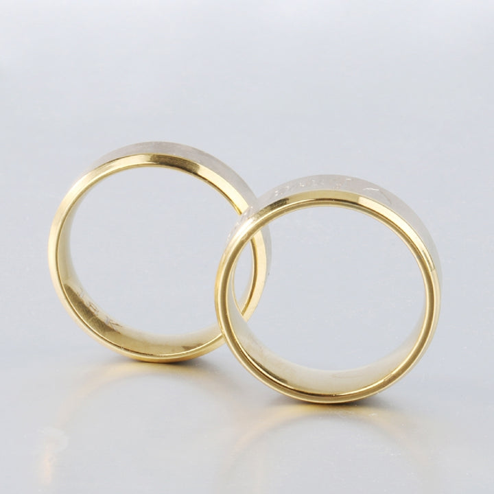 Heart Ring Decorative Comfortable Odorless Couples Matching Promise Rings for Birthday Present Image 8