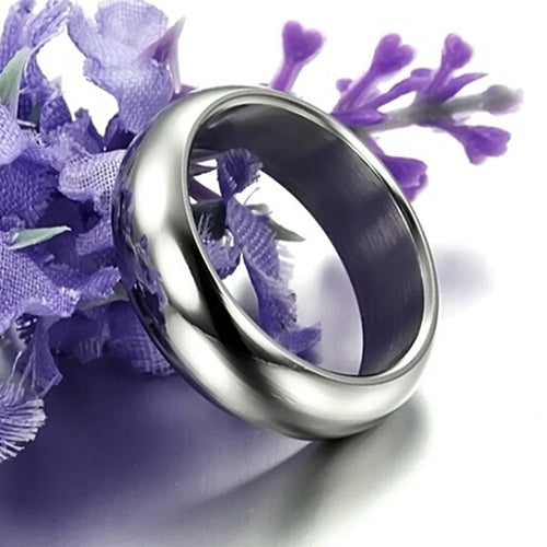 Mens Womens 6mm Titanium Steel Wedding Band Ring Party Jewelry Gift Us 6-10 Image 11