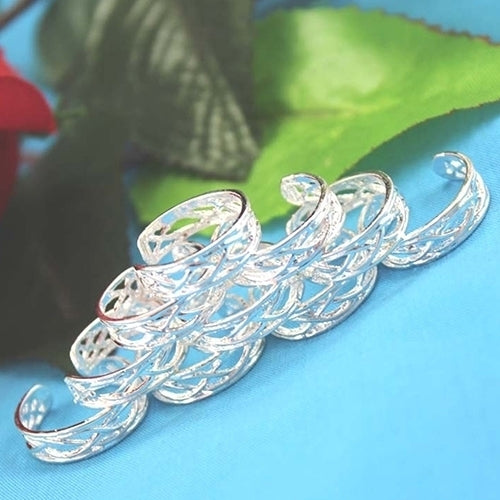 10 Pcs Adjustable Silver Plated Open Jewelry Toe Rings for Women Party Gift Image 4