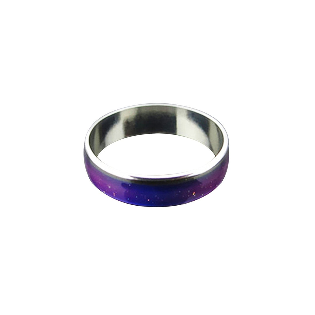 Mood Ring Romantic Temperature Control Stainless Steel Color Changing Gift for Couple Gifts Image 2