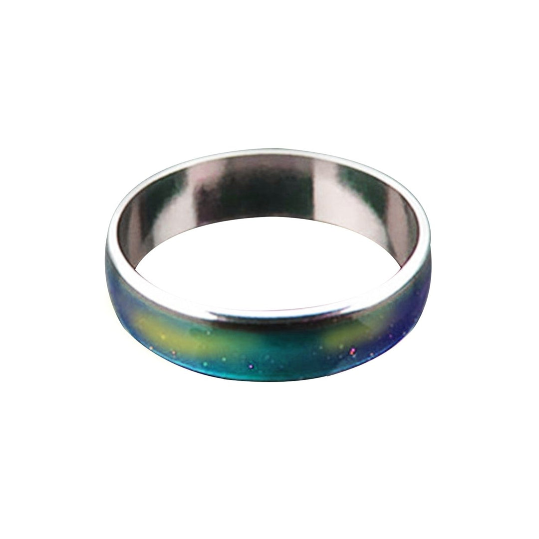 Mood Ring Romantic Temperature Control Stainless Steel Color Changing Gift for Couple Gifts Image 4