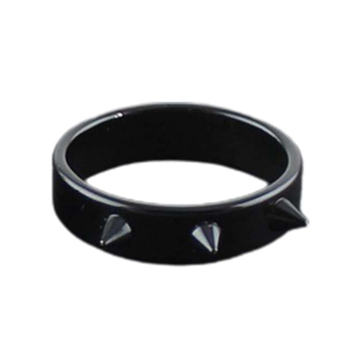 Portable Ring Easy Match Stainless Steel Decorative Exquisite Finger Ring for Daily Image 2