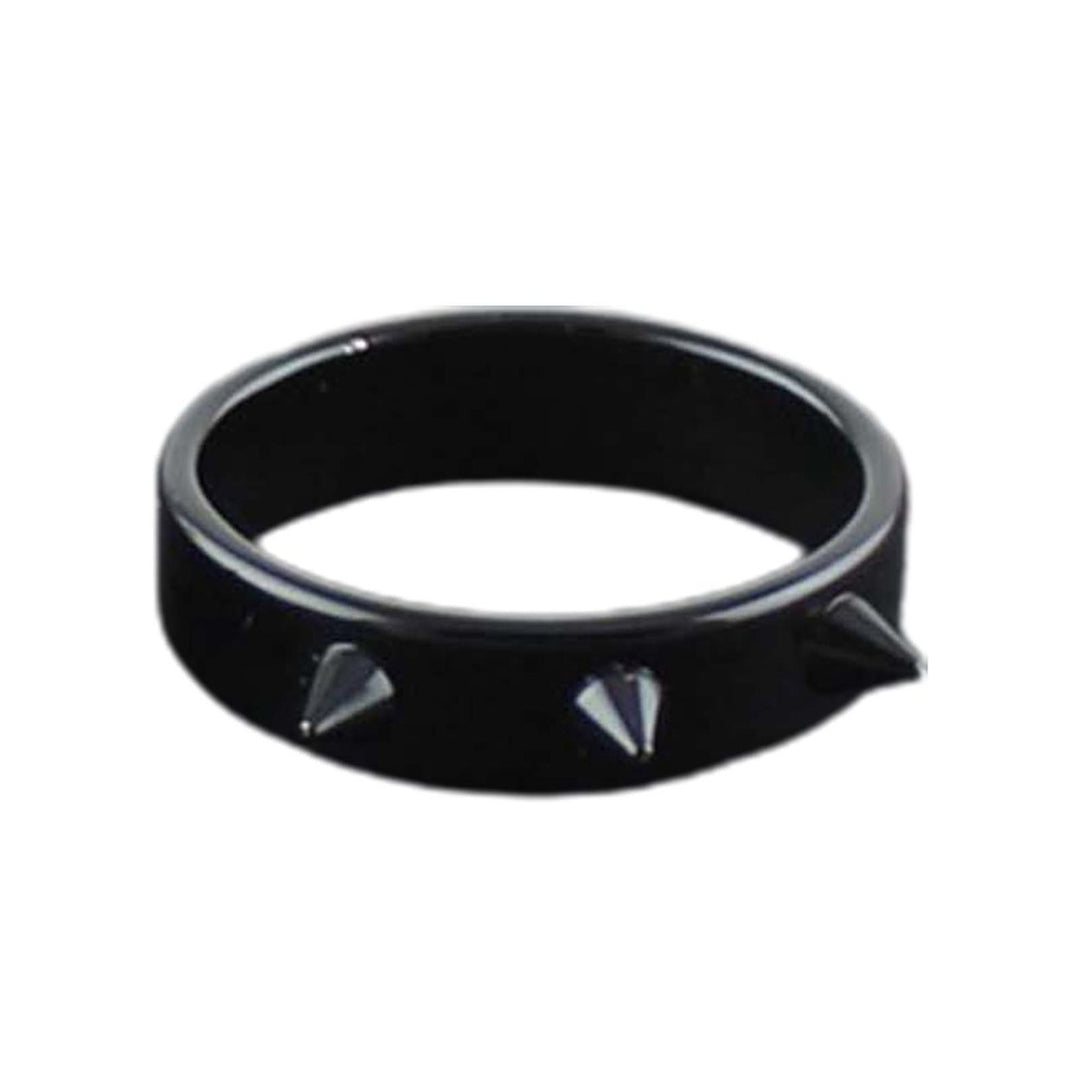 Portable Ring Easy Match Stainless Steel Decorative Exquisite Finger Ring for Daily Image 1