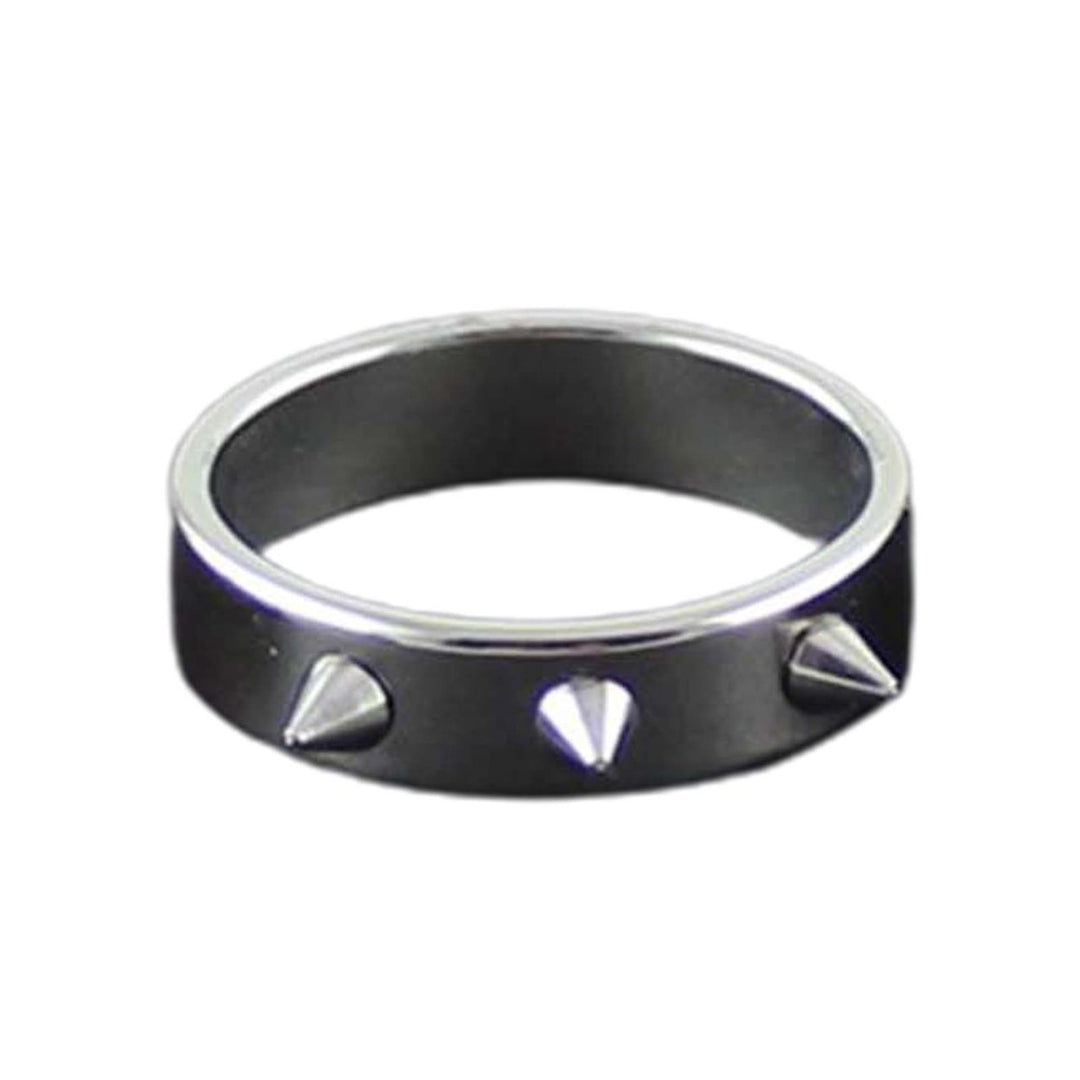 Portable Ring Easy Match Stainless Steel Decorative Exquisite Finger Ring for Daily Image 3